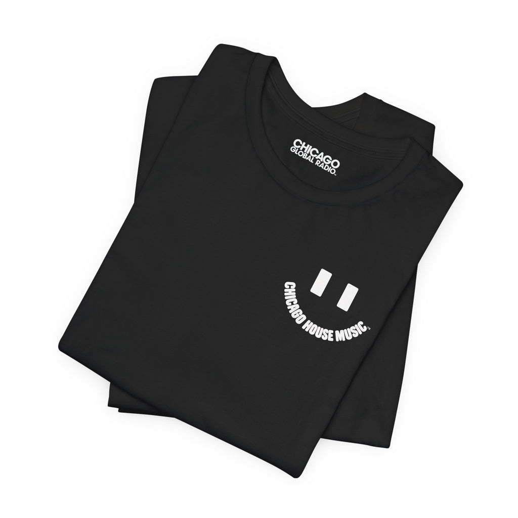 Vinyl Hoarder Signature Tee — Chicago House Music™ Collection
