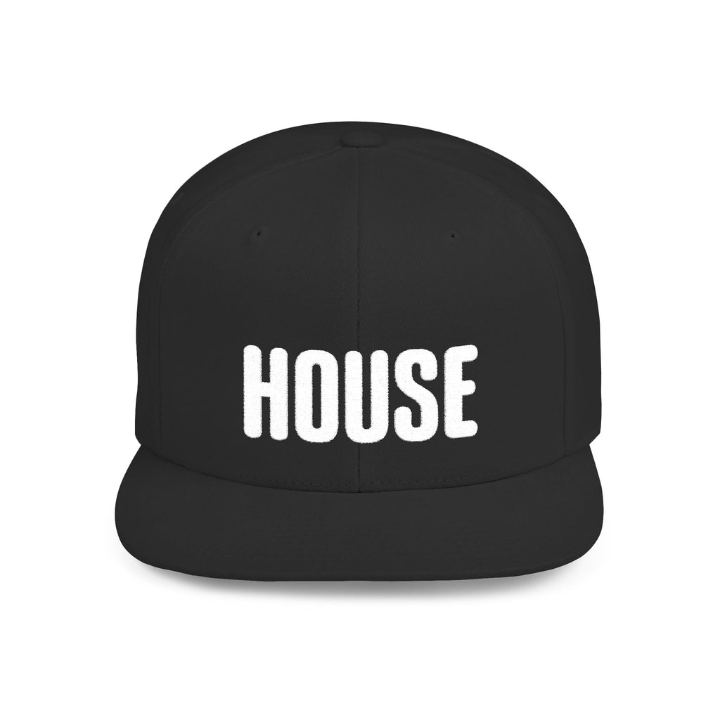 House — Signature Embroidered Snapback Hat