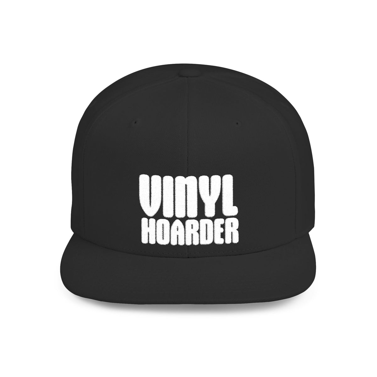 Vinyl Hoarder — Signature Embroidered Snapback Hat